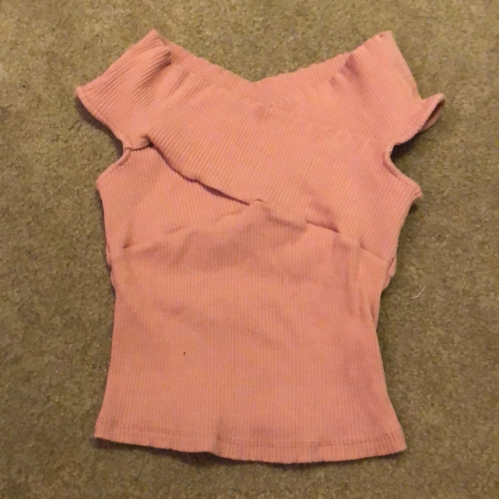Light pink top